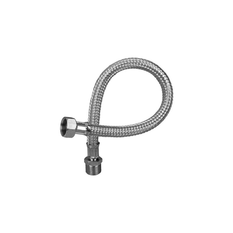 Flexible Mallado 1/2” x 40 cm para Agua – Conexión Sanitaria Reforzada Alta Resistencia