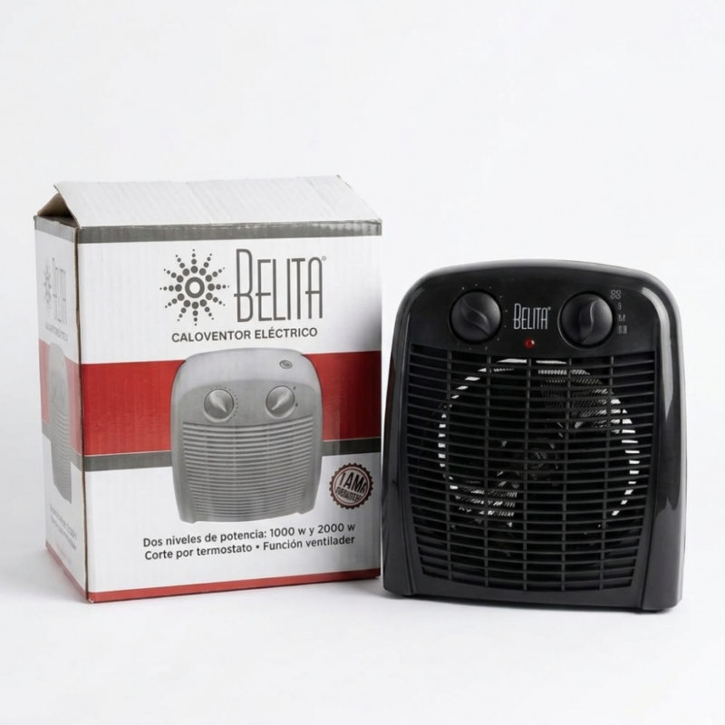 Caloventor Belita 2000W Potente Y Práctico