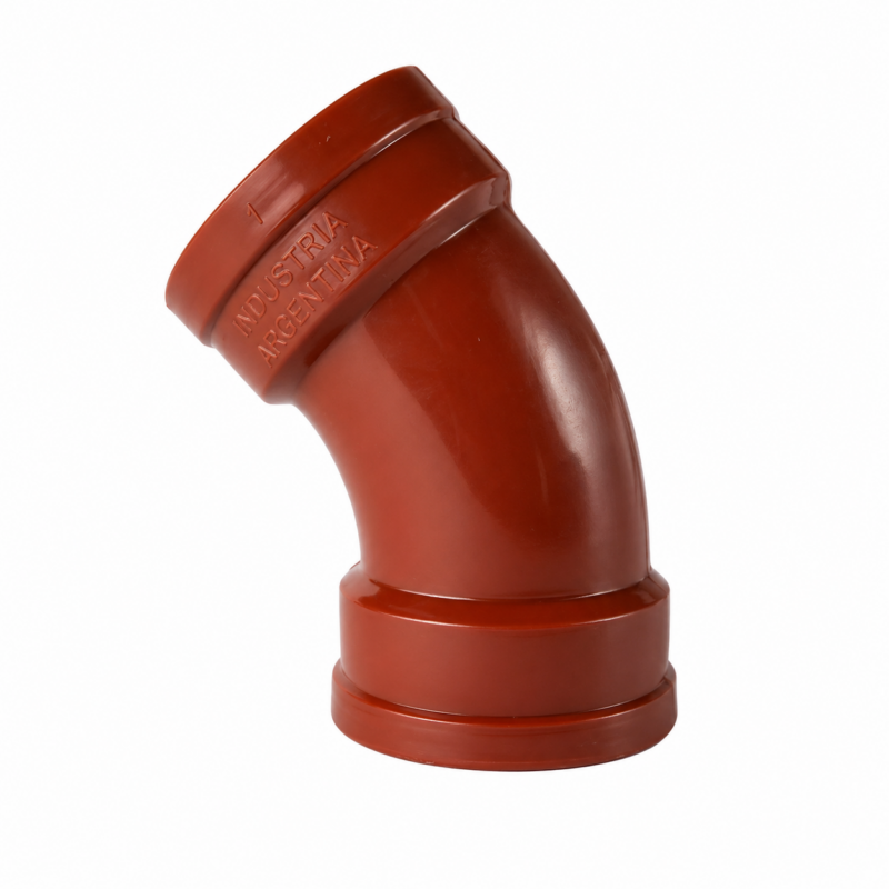 CURVA A 45° HH 1" POLIPROPILENO