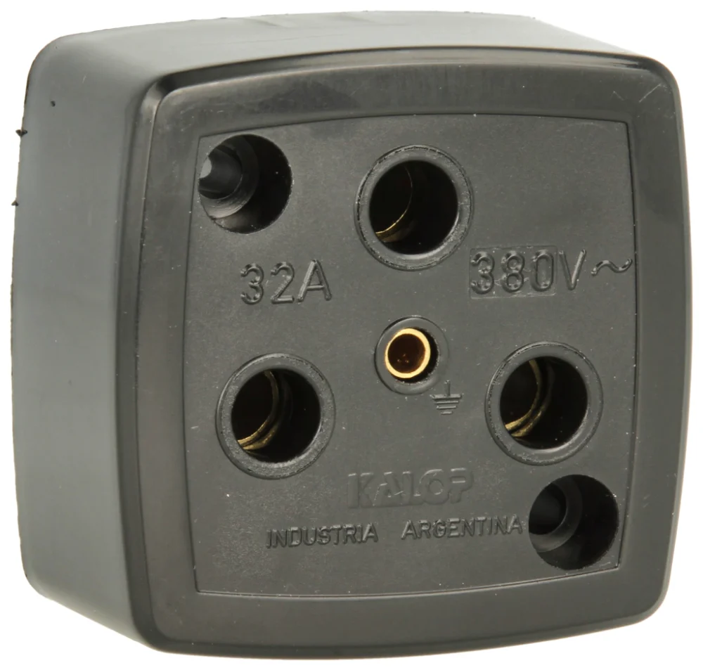 Toma Exterior 32A Industrial 3 Polos