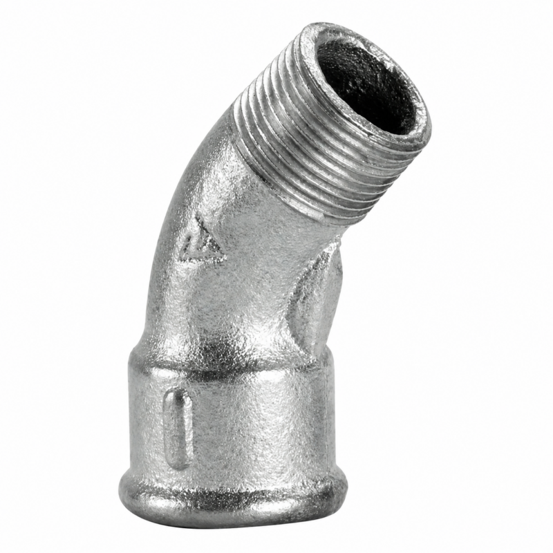 CURVA 45° MH 1" GALVANIZADO