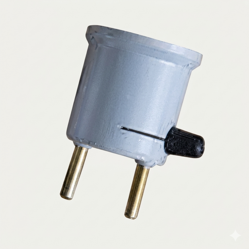 Portalampara Con Ficha Monocomando