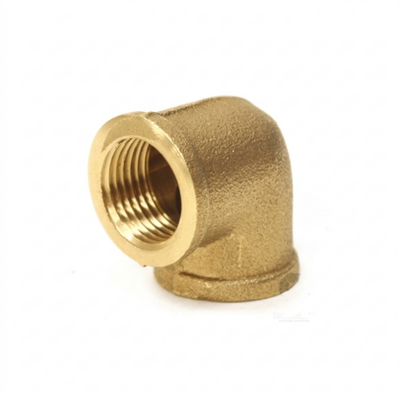 CODO HH 1" BRONCE