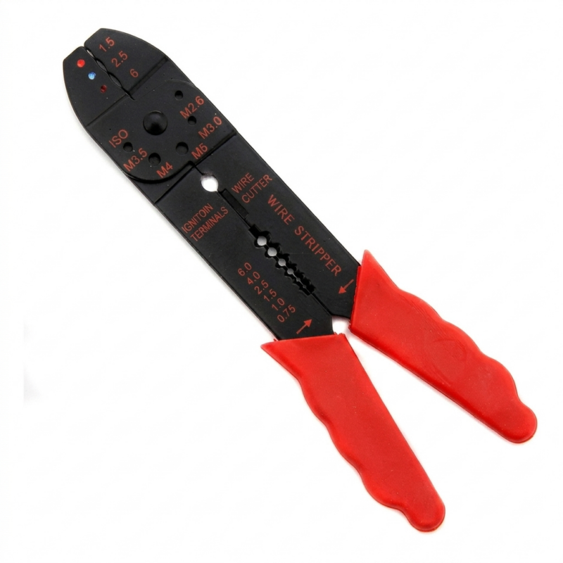 Pinza Pelacable Manual Para Electricista Corte y Pelado de Cables
