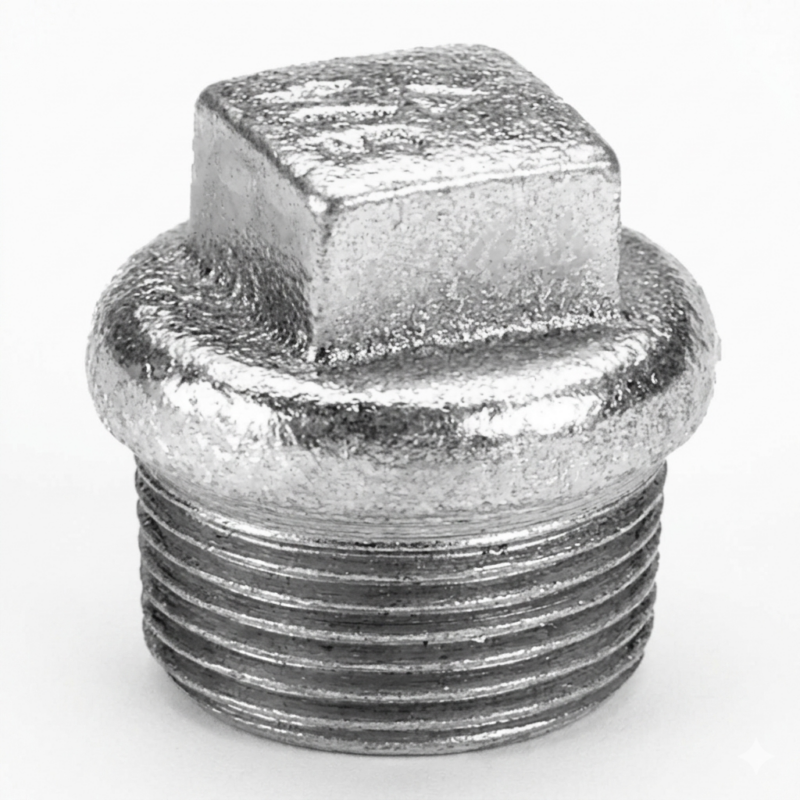 TAPÓN 1" GALVANIZADO