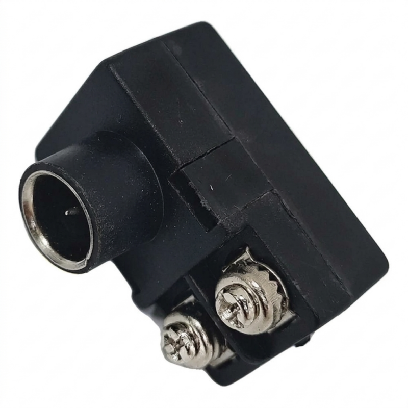 Ficha Conector Para Tv Cable Chato Pin Fino