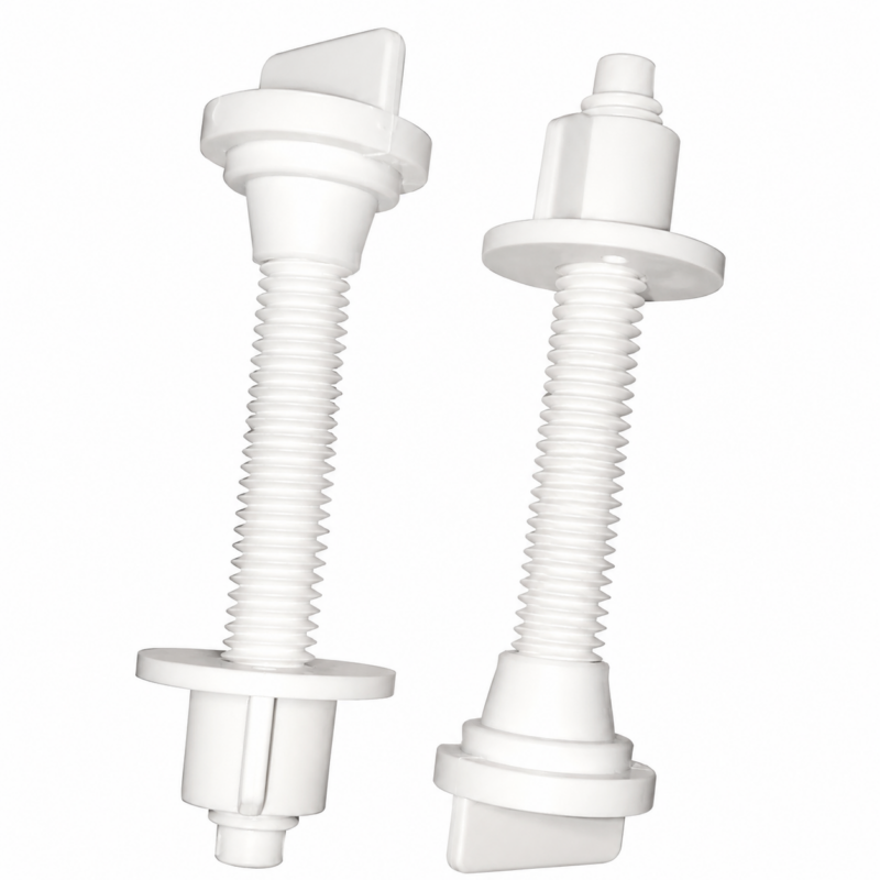 Kit 2 Tornillos Sujeción para Mochila de Inodoro - Instalación Rápida y Reforzada