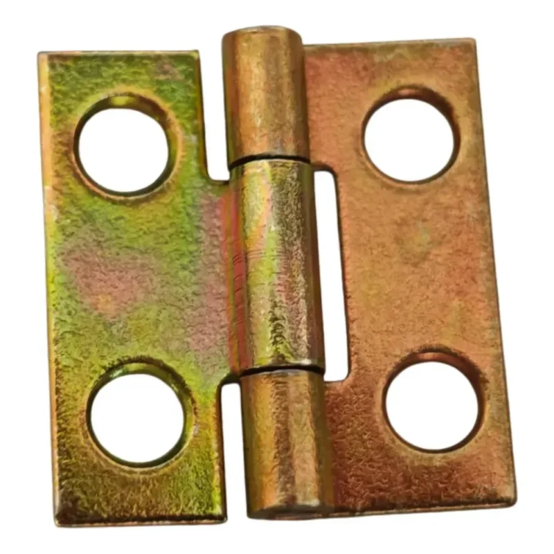 Bisagra Libro Zincada 25 mm Reforzada para Puertas, Ventanas, Muebles y Cajones