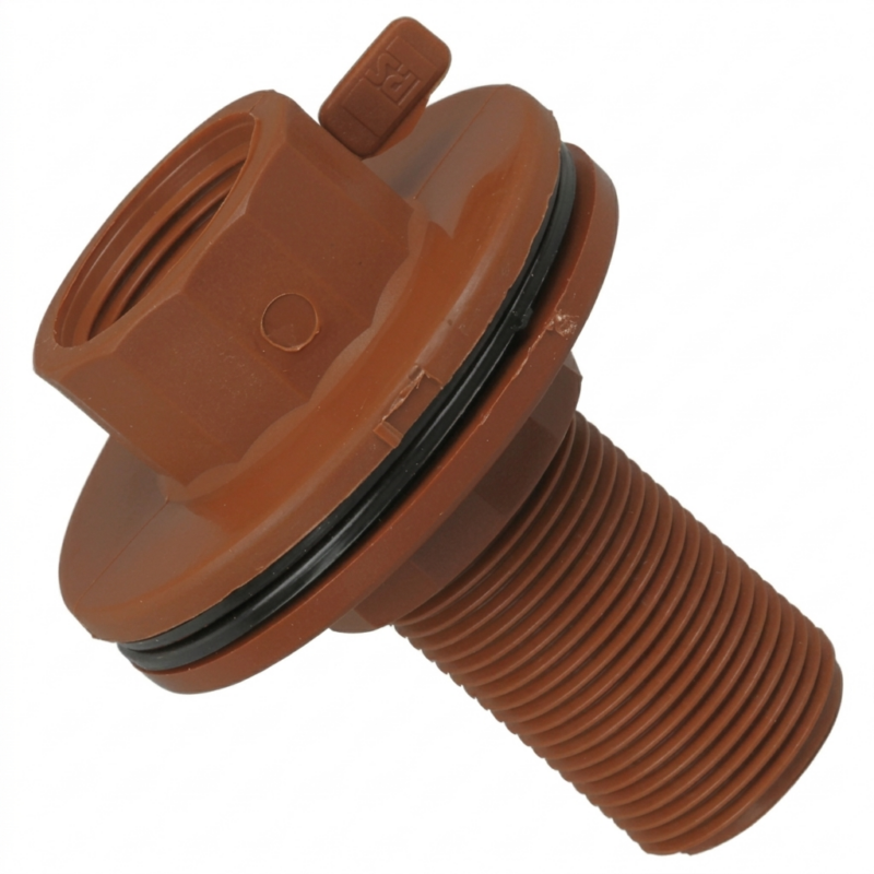 Conexión Para Tanque De Agua Polipropileno 1/2" Rosca Reforzada