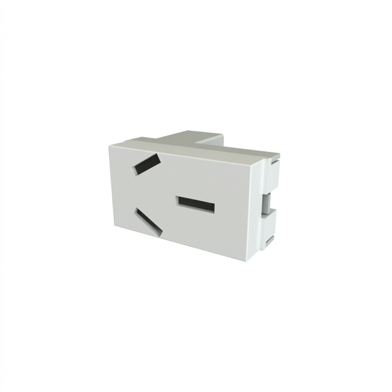 Toma Corriente Jeluz 20A Para Bastidor Modular Enchufe Reforzado