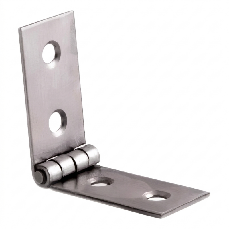 Bisagra Tipo Escalera 75 x 19 mm Reforzada Para Muebles, Puertas y Tapas Metálica