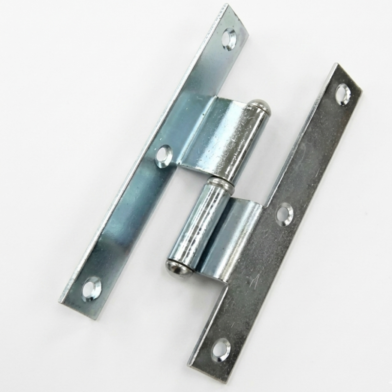 Bisagra Pomela Zincada 32mm Reforzada Para Puertas, Portones y Muebles