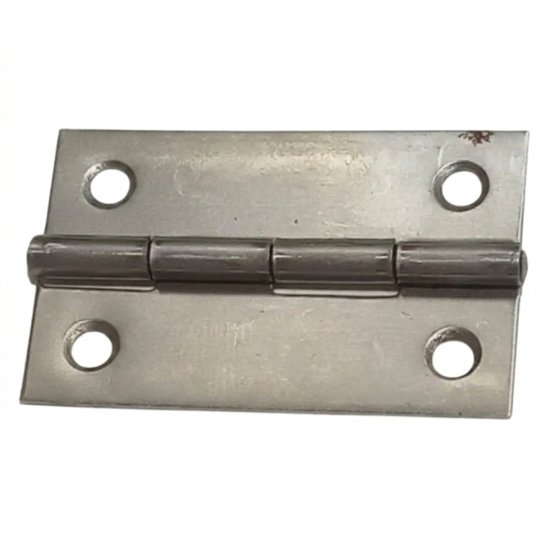 Bisagra Libro 38 mm Hierro Zincada para Puertas, Ventanas, Muebles y Cajones
