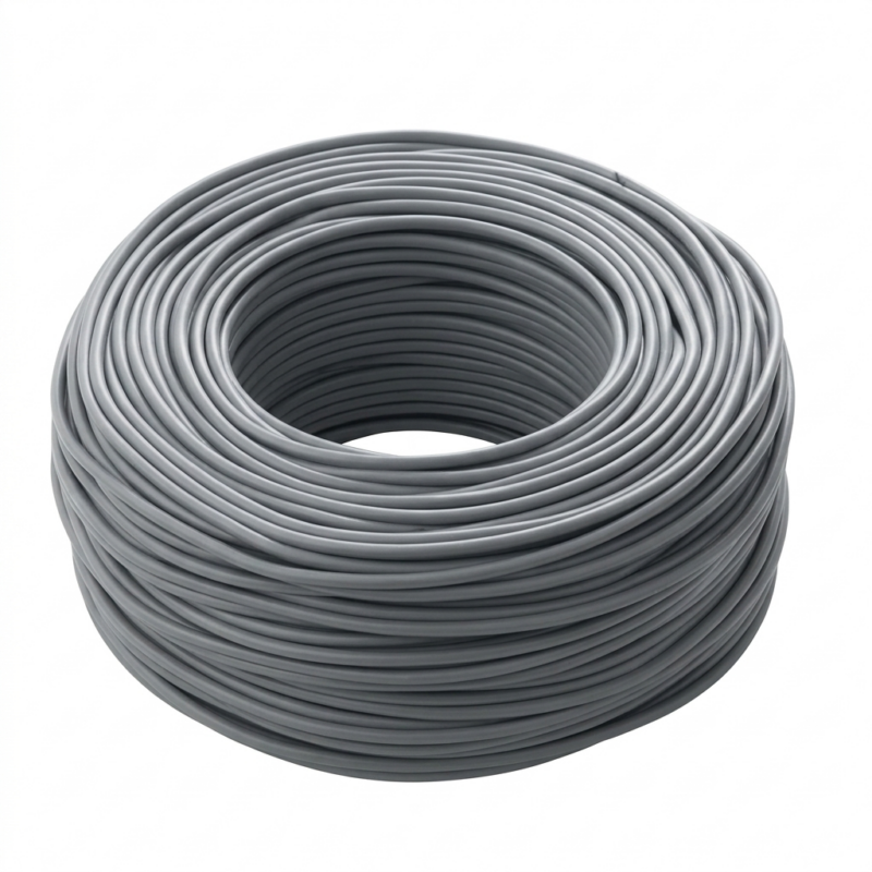 Cable Unipolar 1 x 2,5 mm² Gris – Conductor Eléctrico para Instalaciones Eléctricas