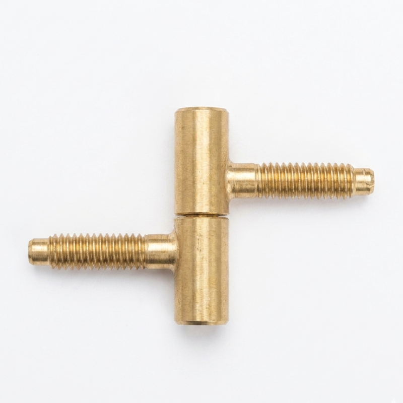 Bisagra Pomela Italiana Bronceada Ø8 mm Art. 60 Reforzada Para Puertas y Portones