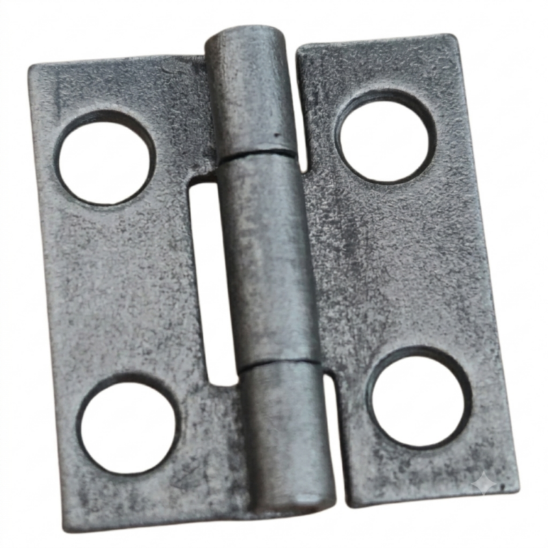 Bisagra Libro Zincada Reforzada 19 mm para Puertas, Ventanas, Muebles y Cajones – Alta Resistencia