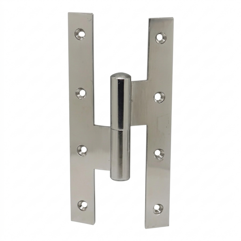 Bisagra Pomela Bronce Doble Contacto 160 x 80 mm Derecha Reforzada para Puertas