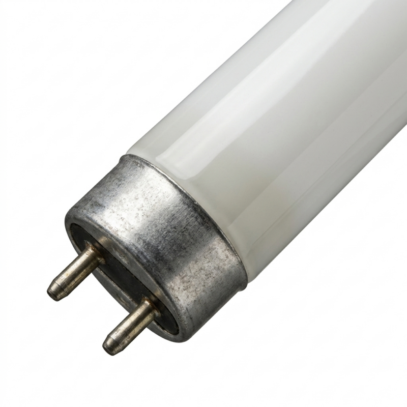 Tubo Fluorescente Recto 18W T8 60cm Luz Blanca Alto Rendimiento