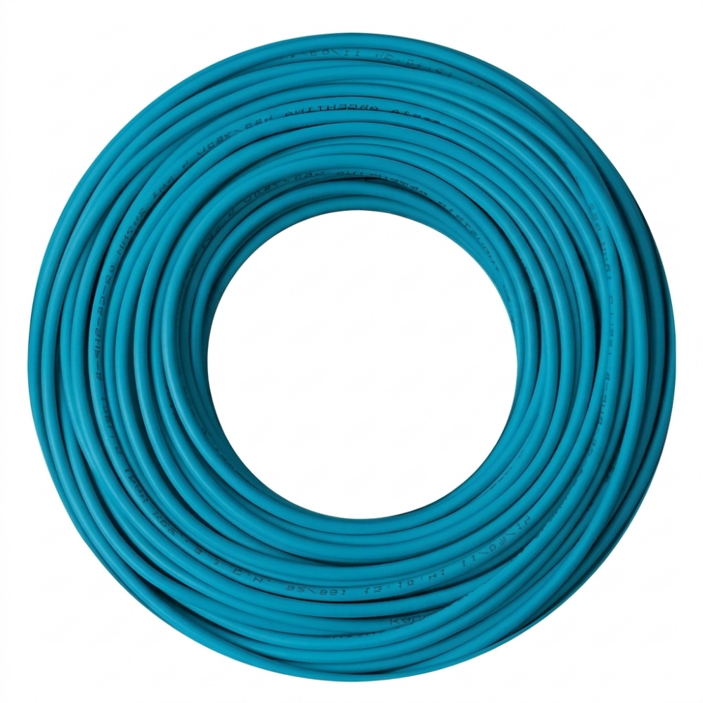 Cable Unipolar 1 x 1,5 mm² Celeste – Conductor Eléctrico Flexible para Instalaciones