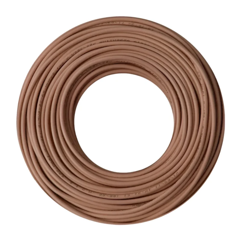 Cable Unipolar Marrón 1 x 4 mm² – Conductor Eléctrico Flexible para Instalaciones