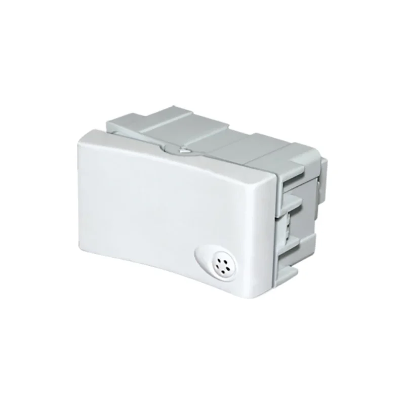 Interruptor Simple Jeluz Blanco 10A 220V Módulo Para Instalación Eléctrica
