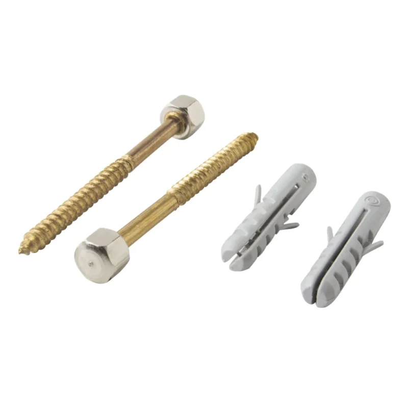Tornillo Para Inodoro Pack X2 Unidades – Kit De Fijación Resistente Para Sanitarios