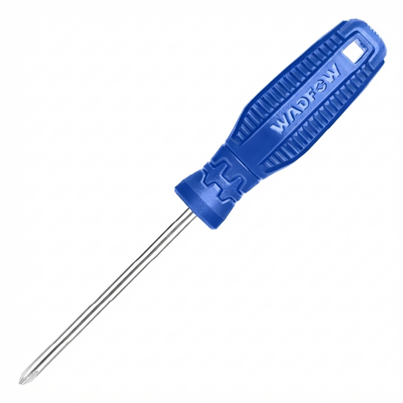 Destornillador Phillips PH0 x 75 mm Wadfow Punta Magnética Acero Cr-V Profesional
