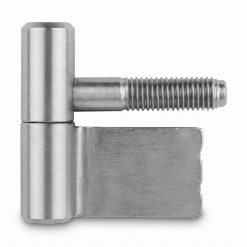 Bisagra Pomela Italiana Mixta De Hierro 14mm Para Soldar Reforzada Portones Y Puertas