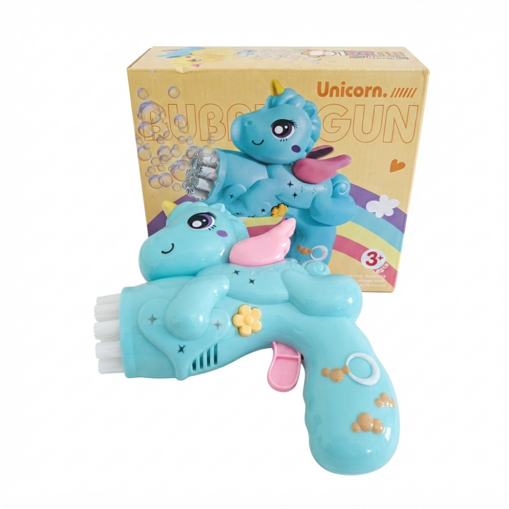 Bubble Burbujas Unicornio 1 Pieza | Juguete Lanzador De Burbujas Para Niños
