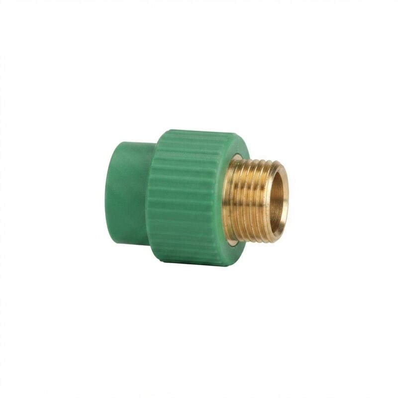 Enchufe Rosca Macho 1" x 1/2" Fusión para Termofusión