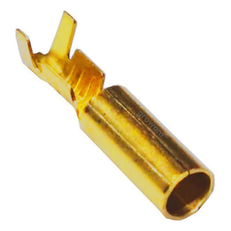 Terminal Cilíndrico Hembra 3 mm para Cable