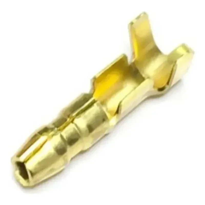Terminal Cilíndrico De Latón 3,2mm x 20mm Para Cable Eléctrico