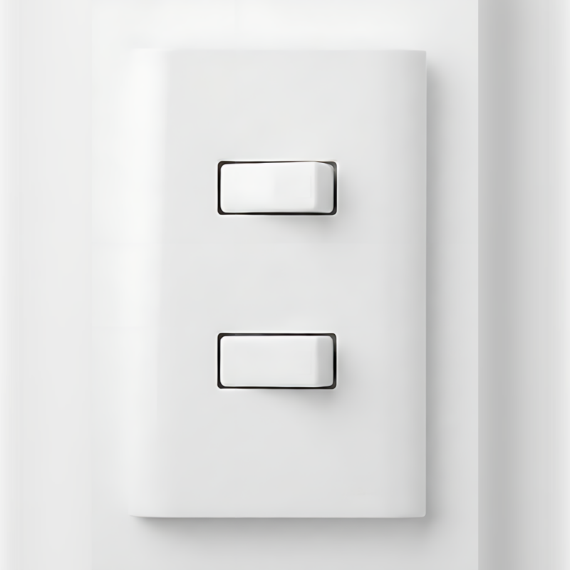 Llave MIG 2 Teclas – Interruptor de Luz