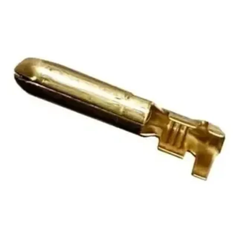 Terminal Cilíndrico de Latón Macho 4,57 mm para Cable